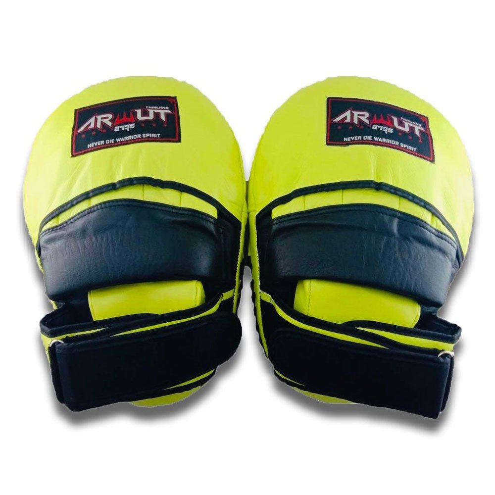 Arwut Black Neon Yellow Focus Mitts
