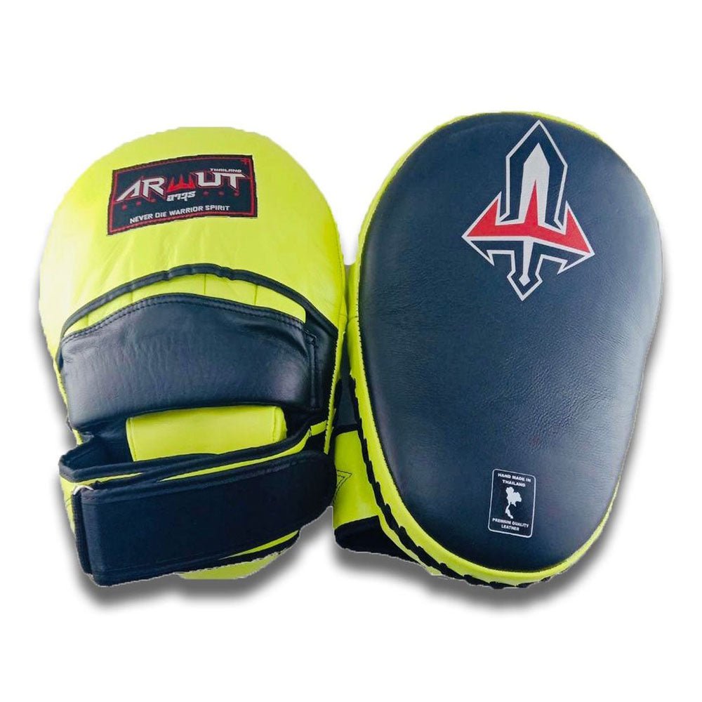 Black Neon Yellow Arwut Focus Mitts