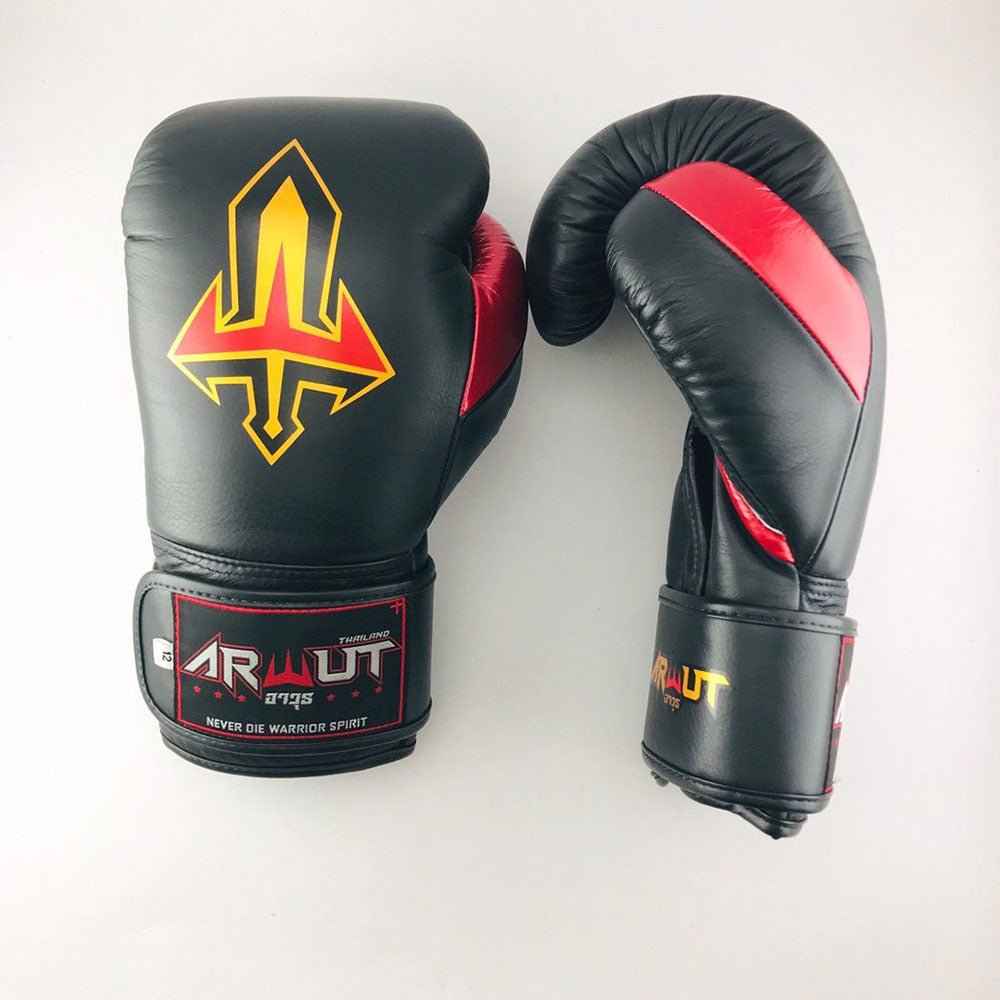 BG2 Black Version Arwut Muay Thai Gloves