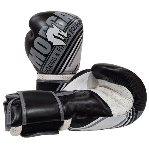 MORGAN AVENTUS LEATHER BOXING GLOVES (10-12-14-16OZ)