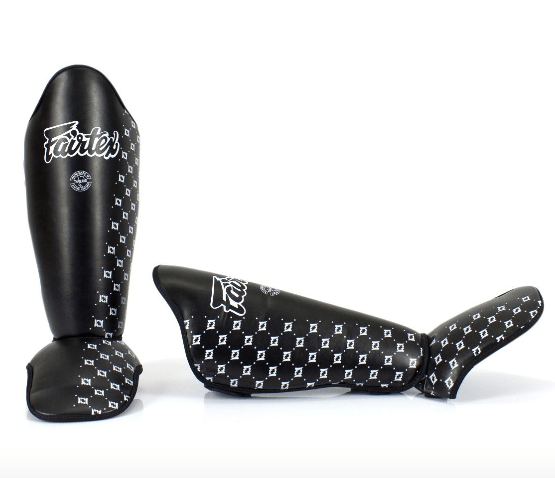 Black Fairtex Shin Guards
