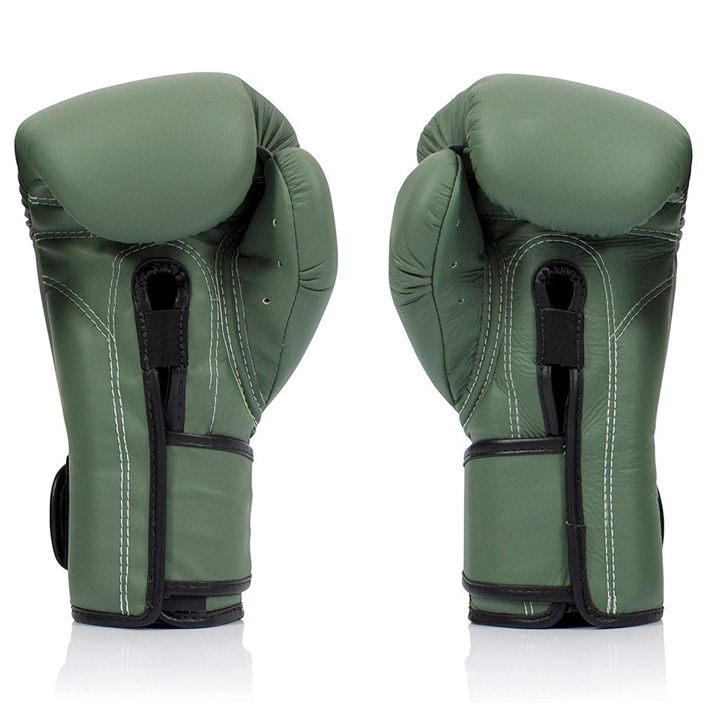 Fairtex BGV11 Boxing Gloves Green Army