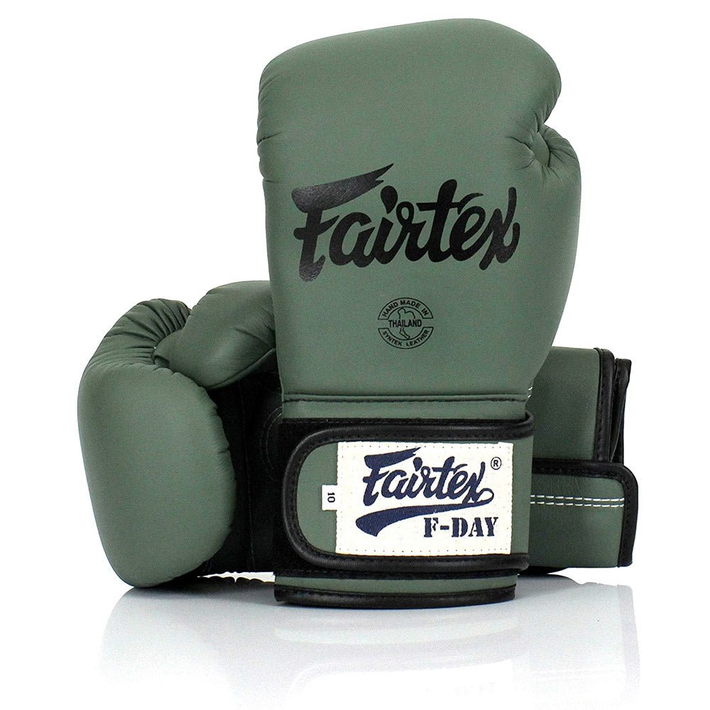 Boxing Gloves Fairtex Green Army