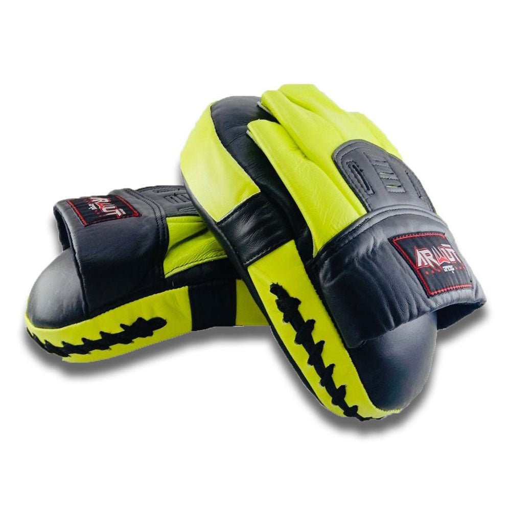 Neon Focus Mitts