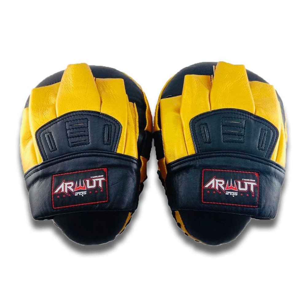Black Yellow Focus Mitts