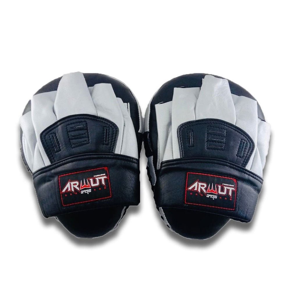 Curved Boxing Pads Grey 