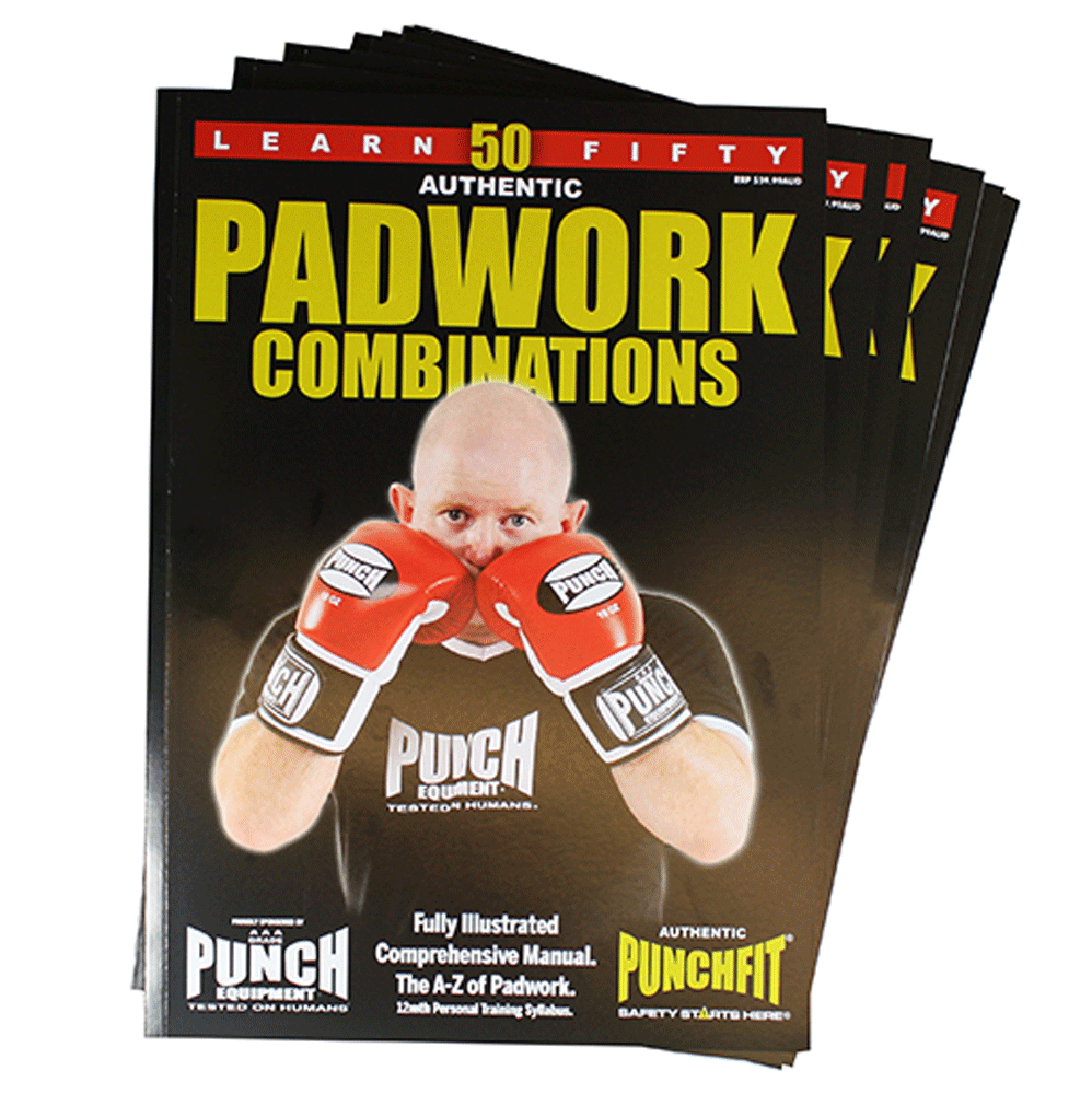 Boxing gloves store for pad work