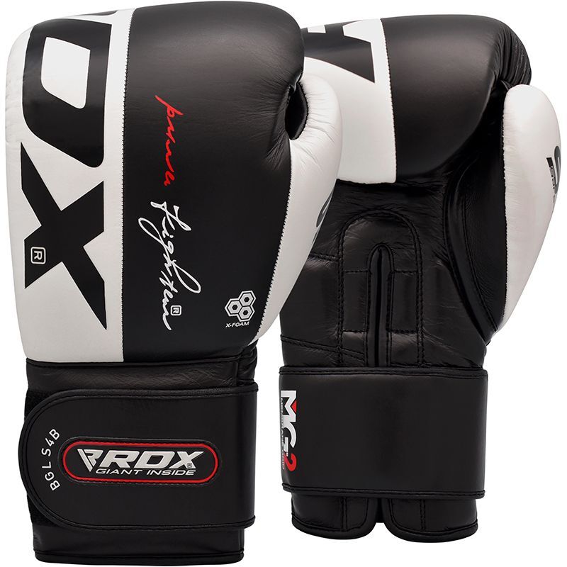 RDX Leather Boxing Gloves S4