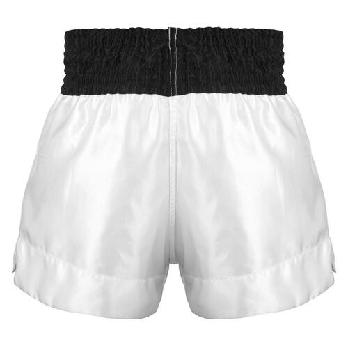 Morgan v2 white tiger muay thai shorts