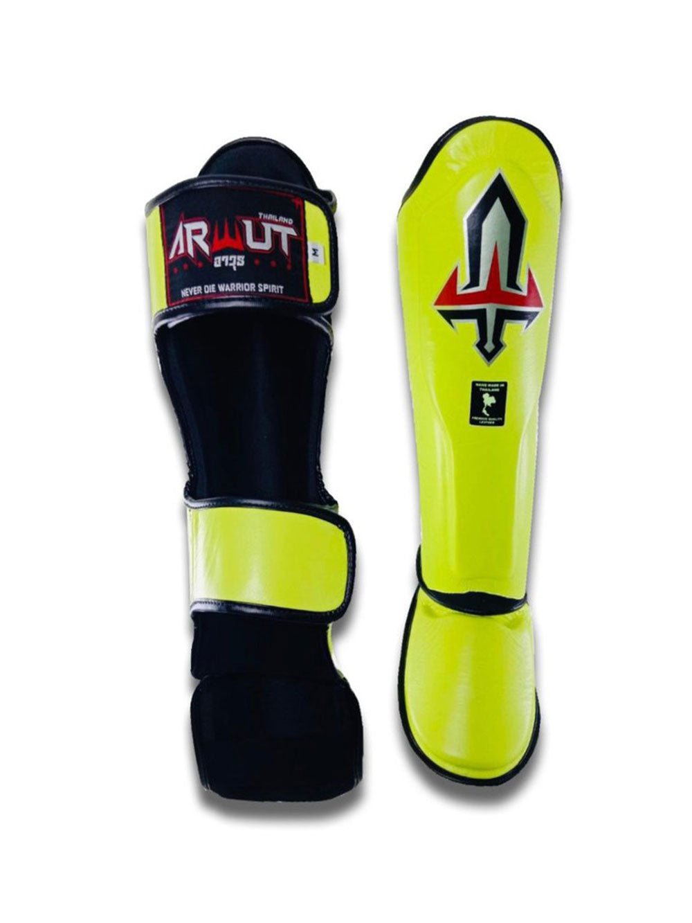 Neon Muay Thai Shin Pads