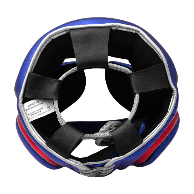 Adistar Pro Headgear METALLIC BLUE SILVER