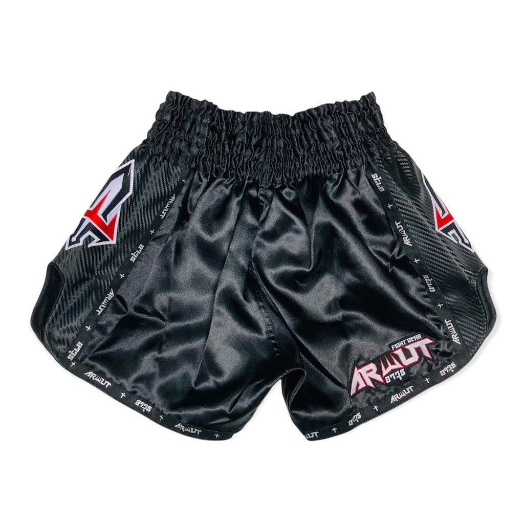 Arwut Muay Thai Shorts "Carbon" Edition