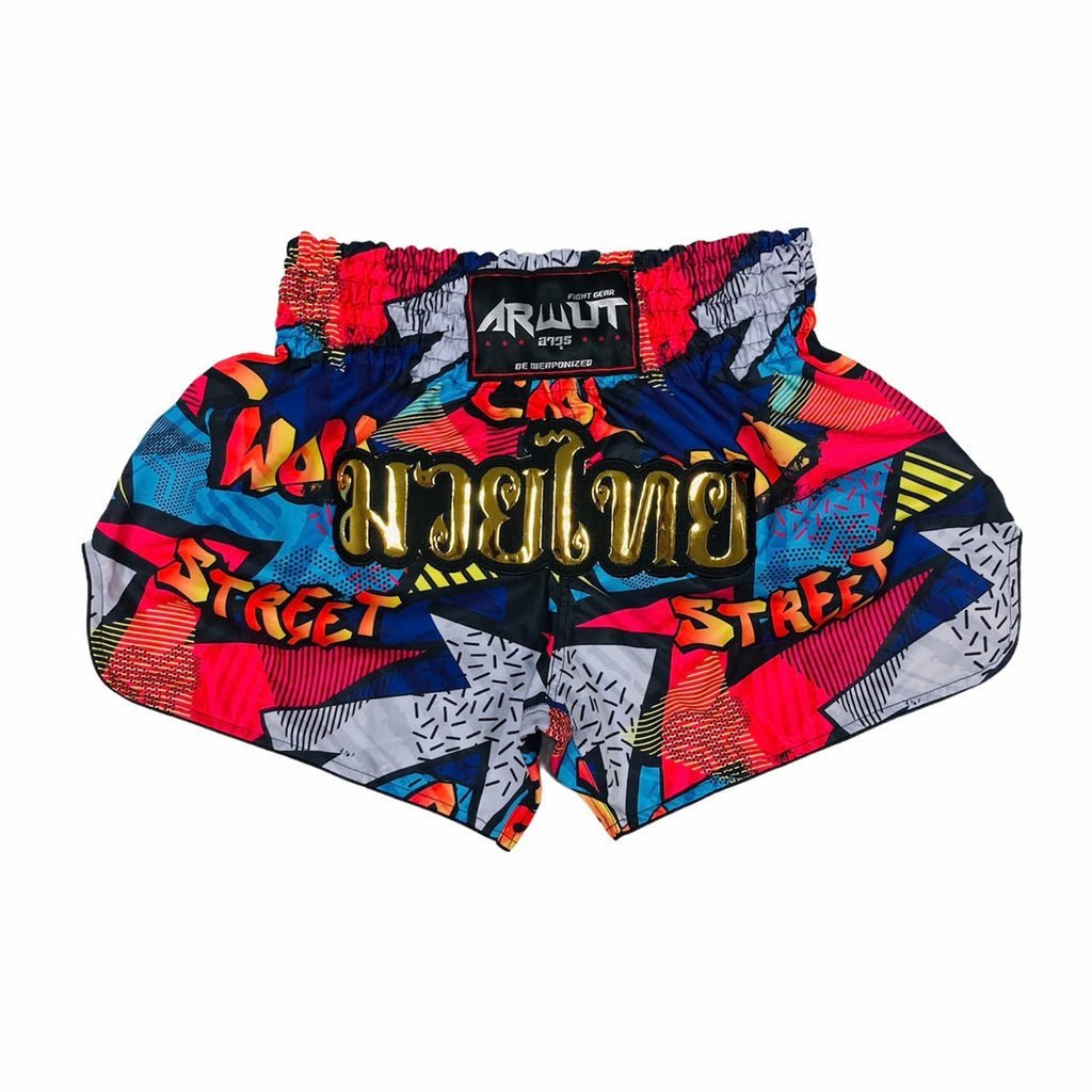 Arwut Muay Thai Shorts "Wow Street".