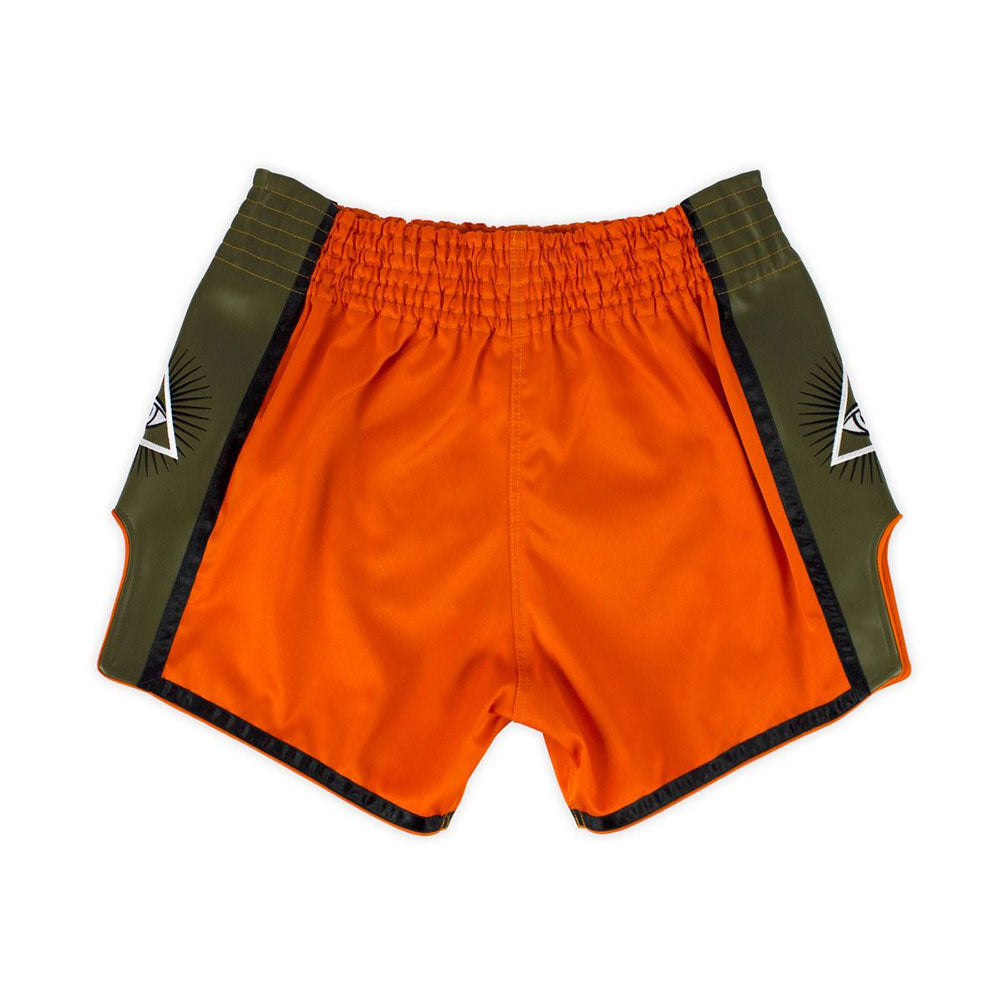 Muay Thai Shorts - BS1705 Orange Back