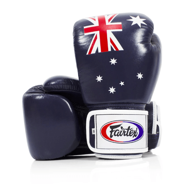 Fairtex Boxing Gloves Australian Flag Aussie Pride 