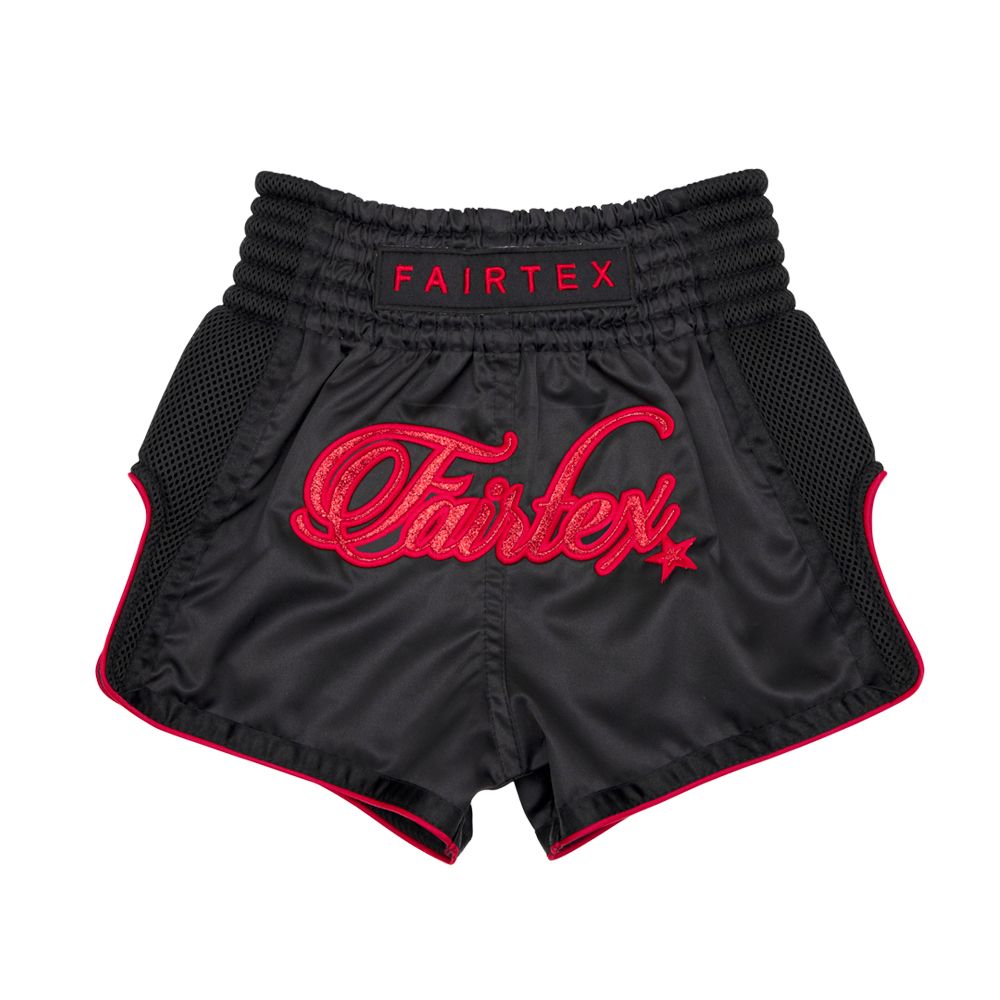 Fairtex BSK2104 Kids Midnight Red Muay Thai Shorts
