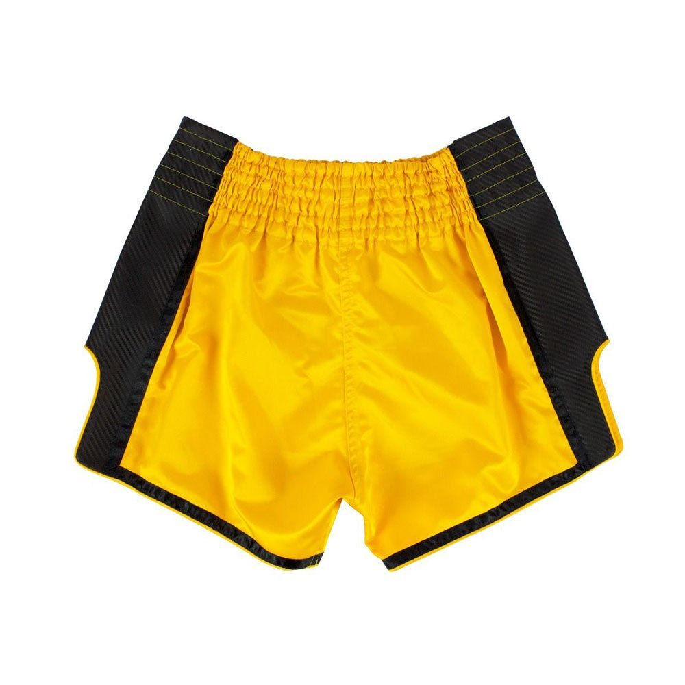 Yellow BS1701 MMA Shorts Back