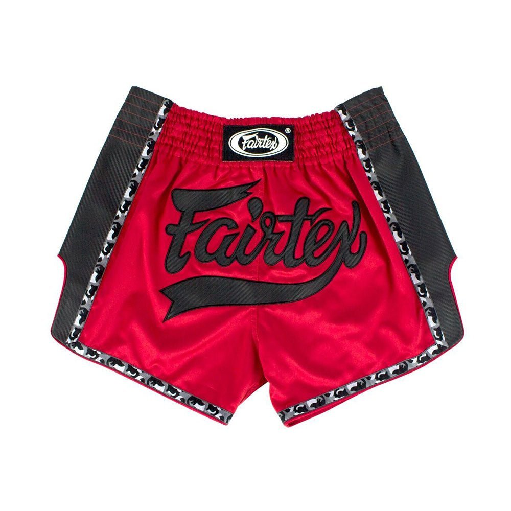 Red Black MMA Shorts 