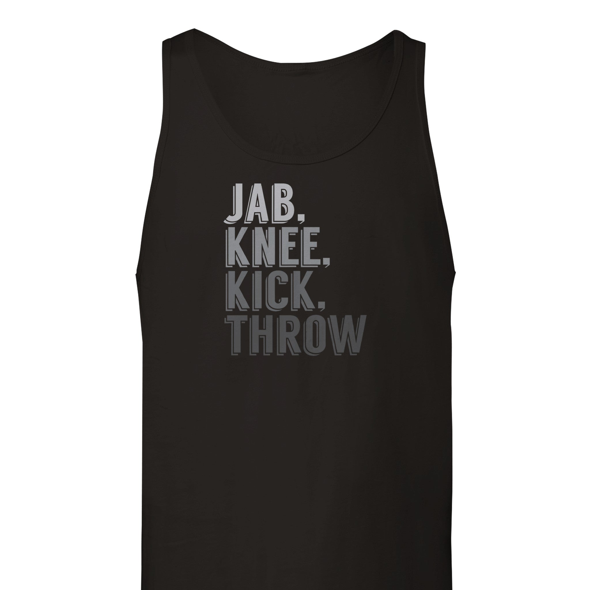 Jab Knee Kick Throw Tank Top