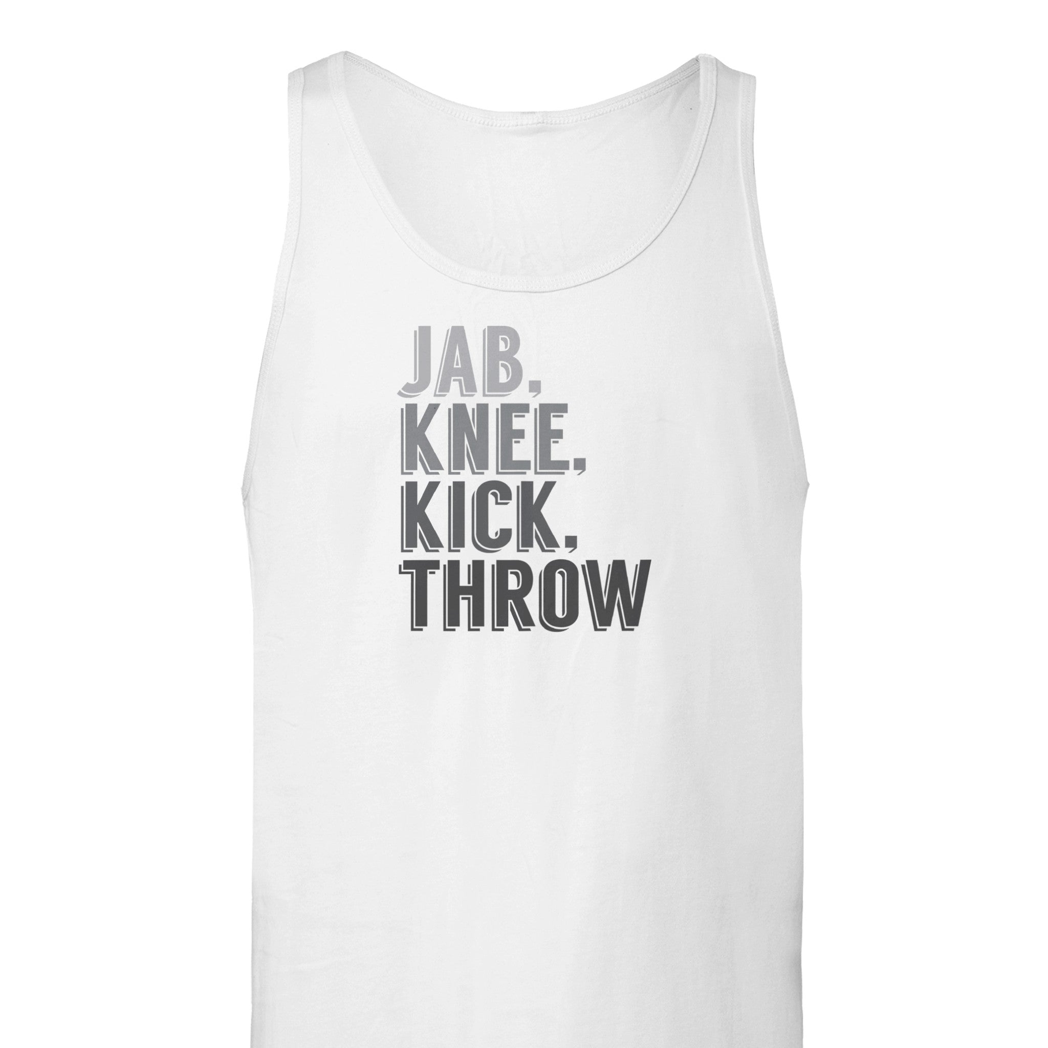 Jab Knee Kick Throw Tank Top
