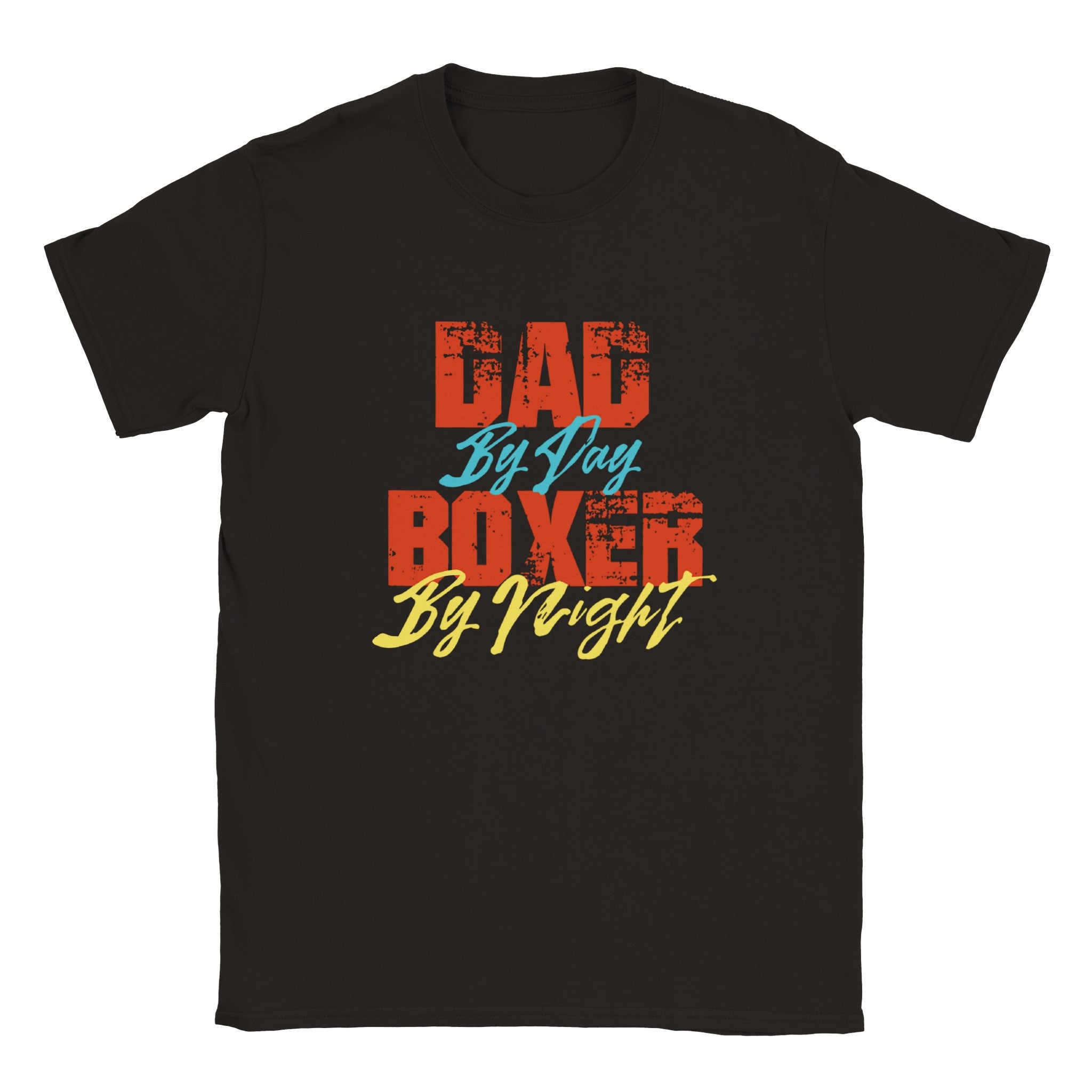 Dad by Day Boxer by Night T-shirt