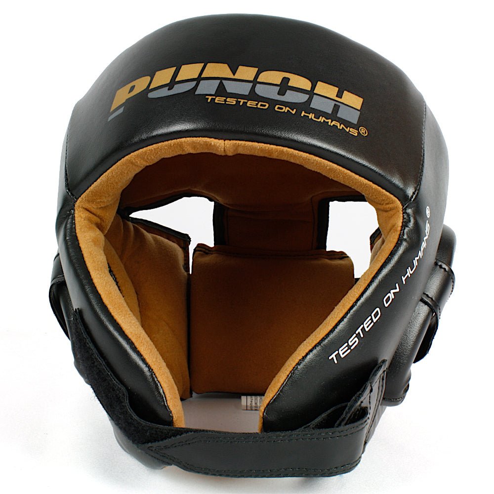Punch Urban Open Face Headgear Black