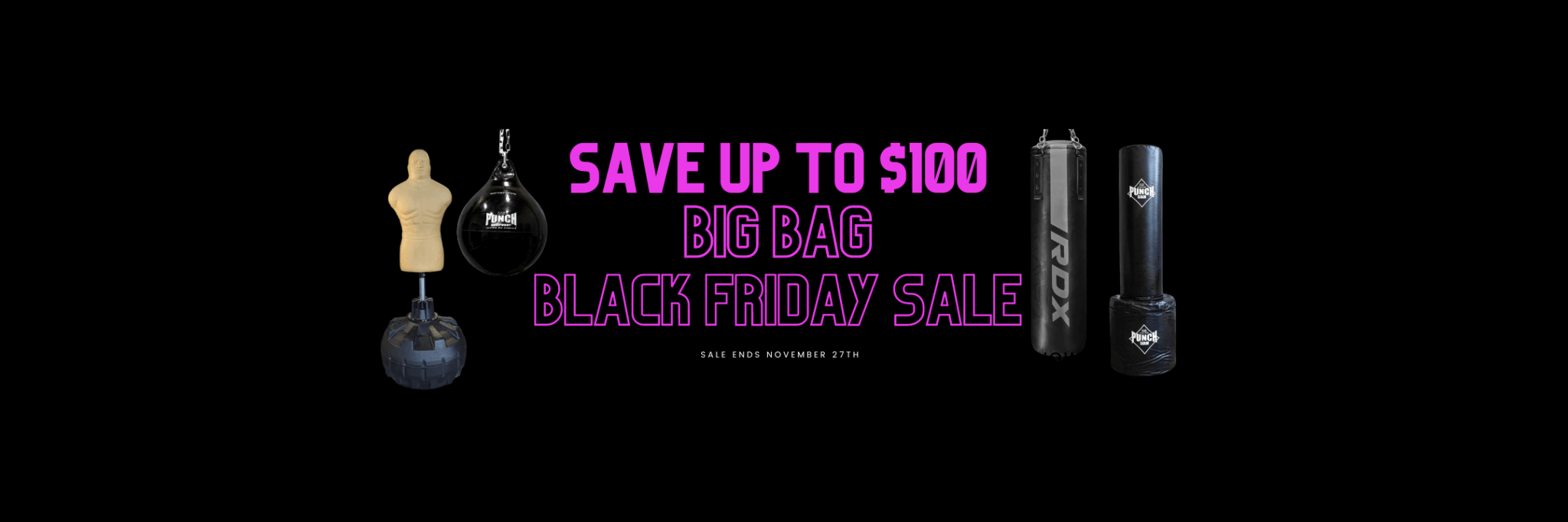 Big Bag Black Friday Sale - Fight Gear Direct 