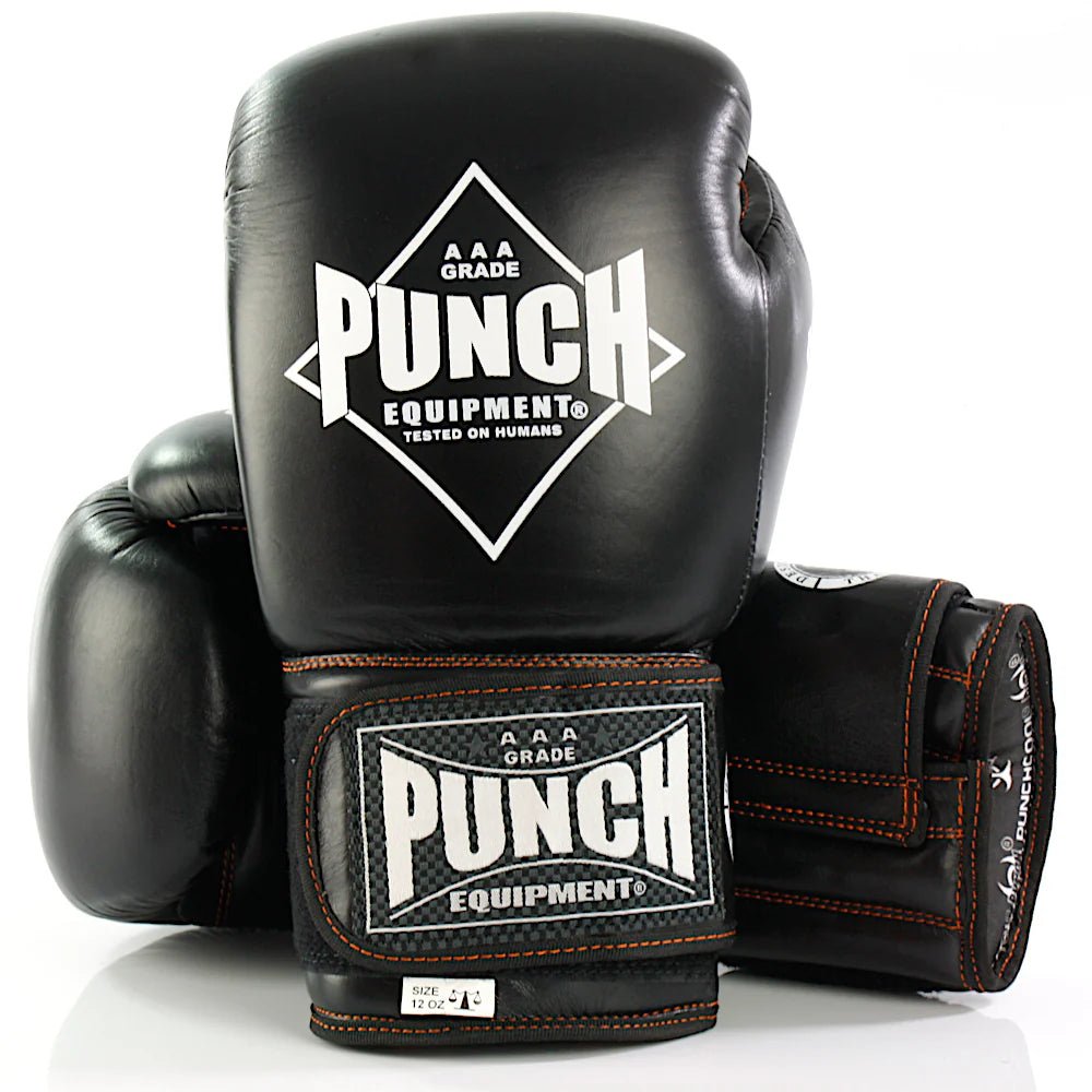 Punch Muay Thai Boxing Gloves Black Diamond