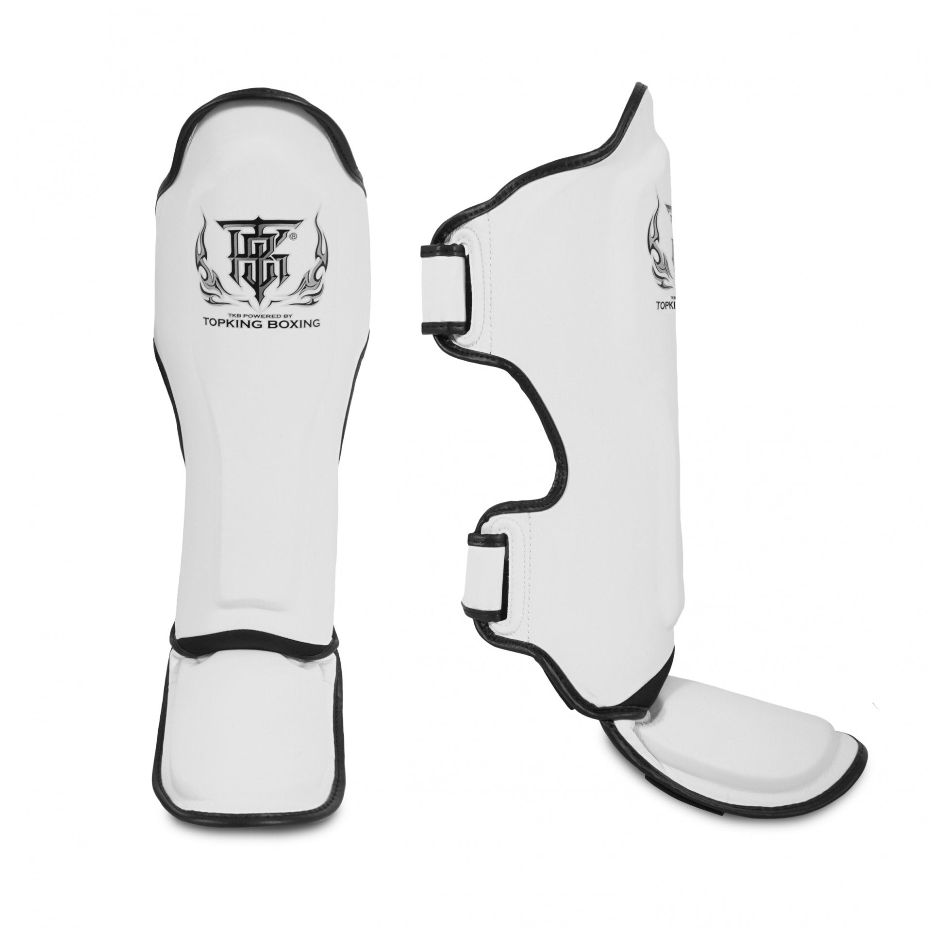 Top King "Pro" Leather Shin Guards