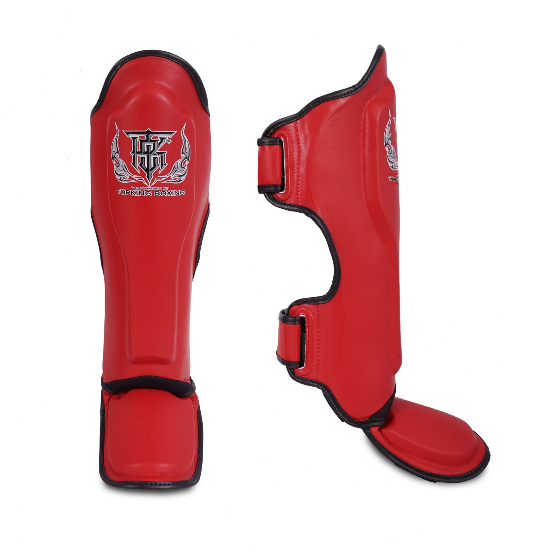 Top King "Pro" Leather Shin Guards