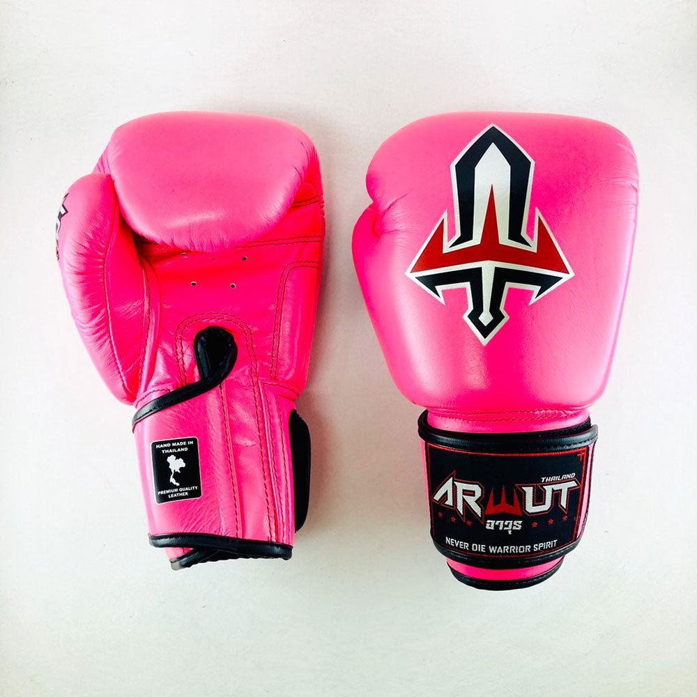 Pink muay sales thai gloves