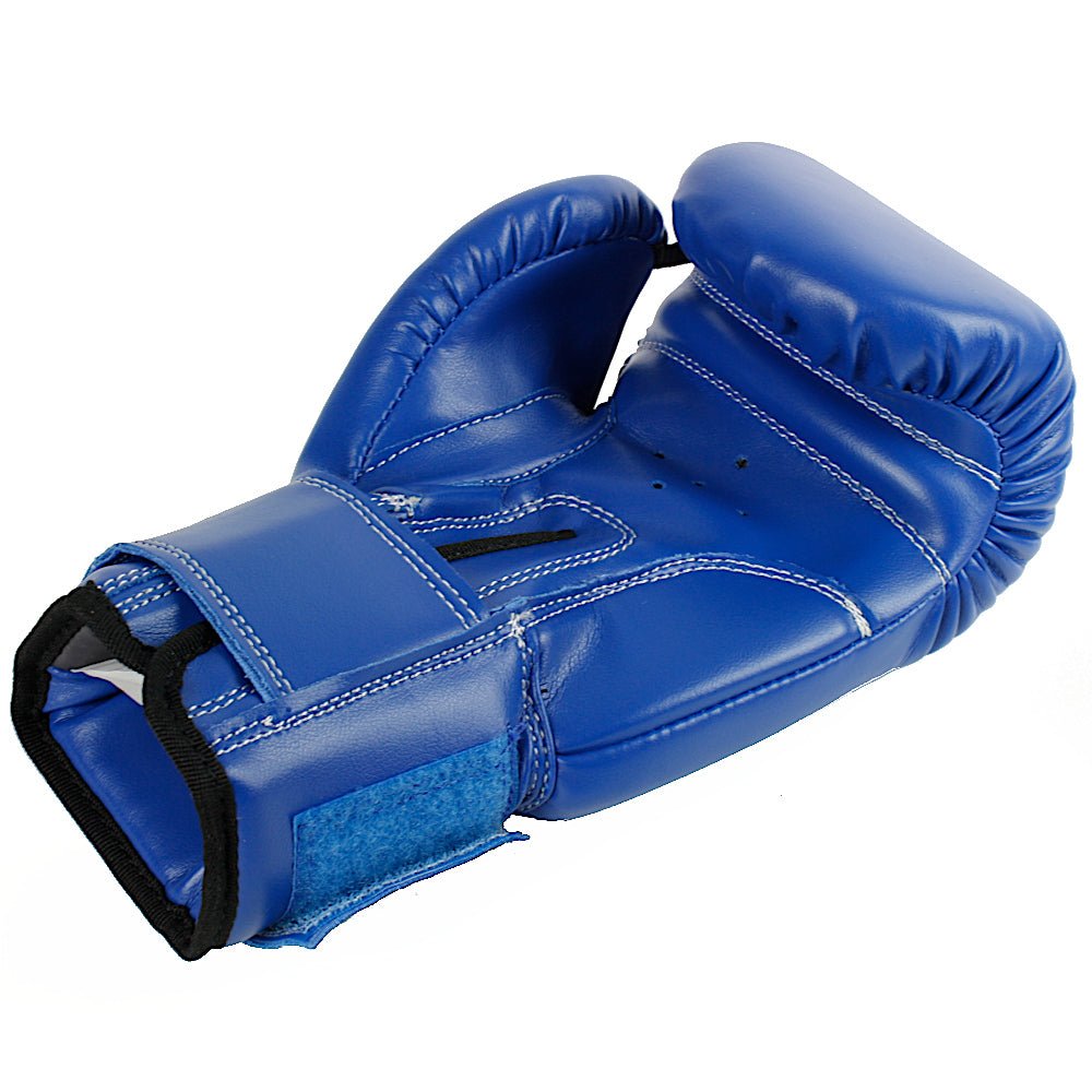 Kids Junior Urban Boxing Gloves Blue Inside - Punch