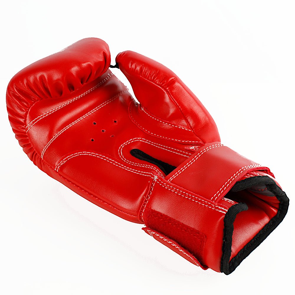 Kids Junior Urban Boxing Gloves Red Inside - Punch
