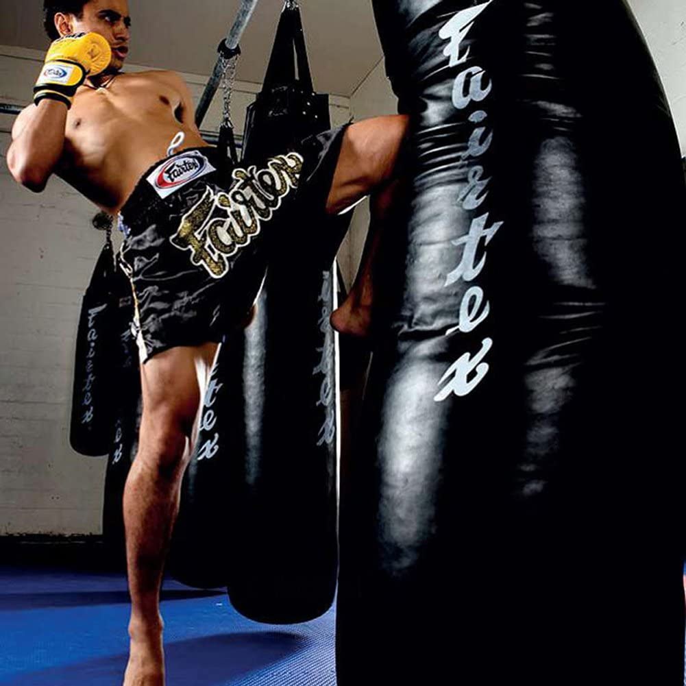 Fairtex HB7 Large 7ft Punching Bag Black Muay Thailia