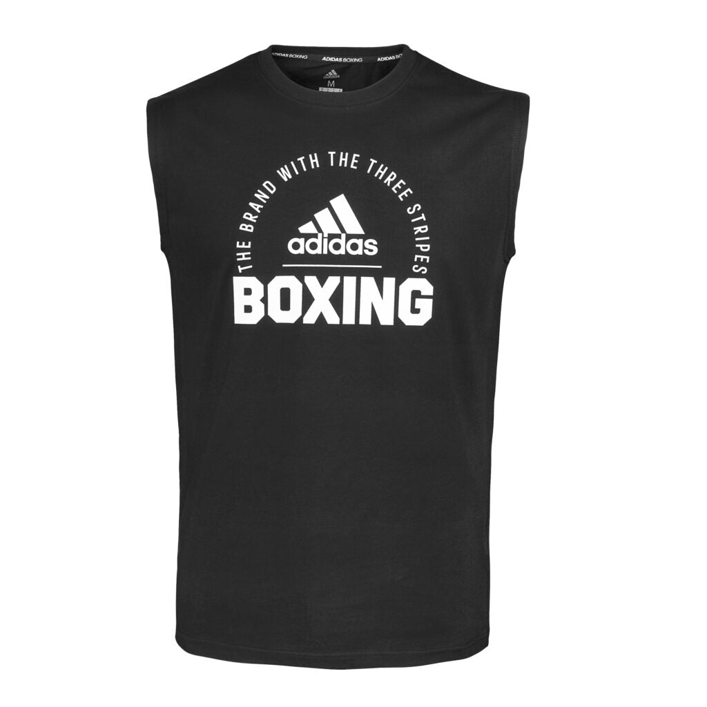 Adidas Vertical Boxing Sleeveless T-Shirt – Black