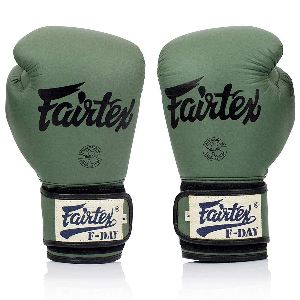 Green Army Boxing Gloves BGV11