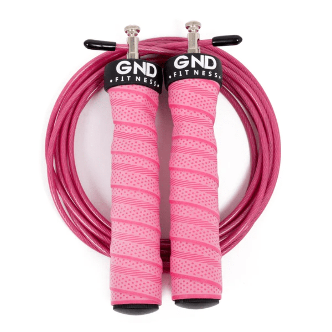 GND SR Speed Skipping Rope // Single Ball Bearing // Pretty Pink