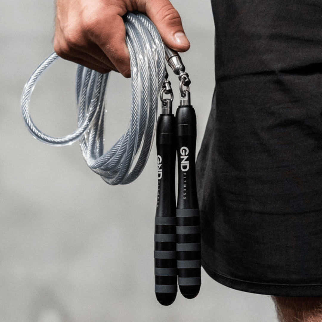 GND Weighted Skipping Rope // Charcoal