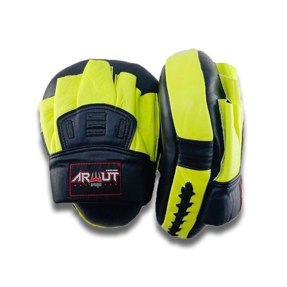 Neon Curved Boxing Pads