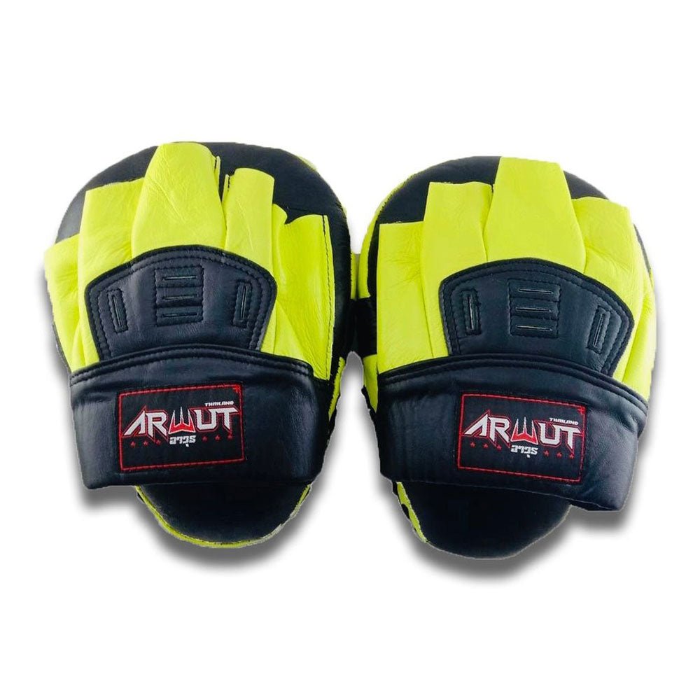 Curved Boxing Pads Neon