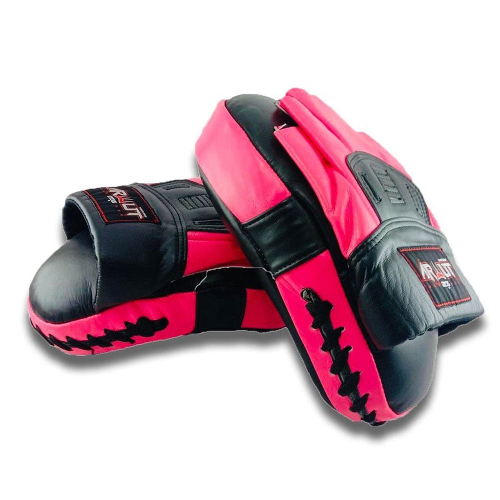 Curved Boxing Pads Pink 