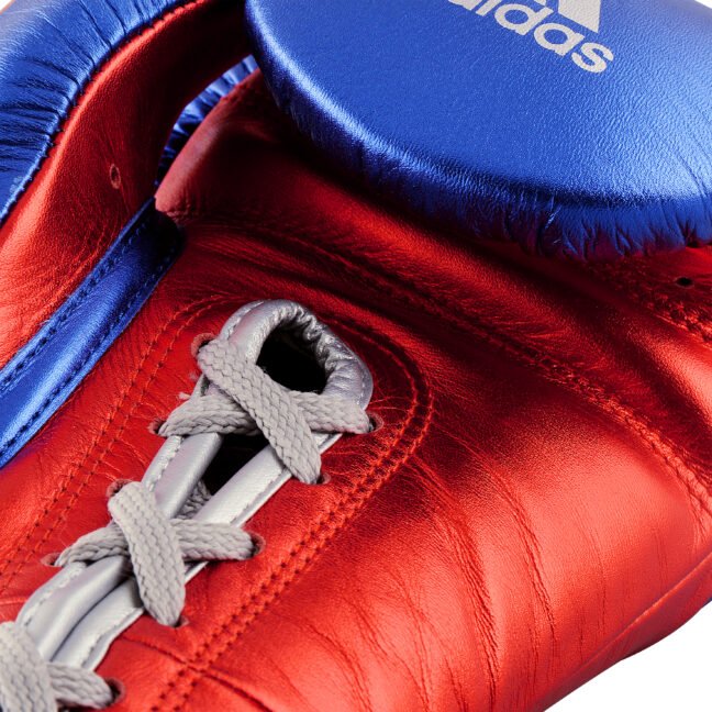 Speed Tilt 750 Pro Fight Glove Blue Metallic Red