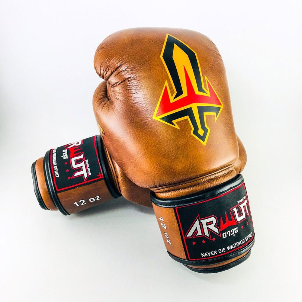 Arwut Muay Thai Boxing Gloves BG1-Vintage-8oz-AWT-BG1-VINT-8