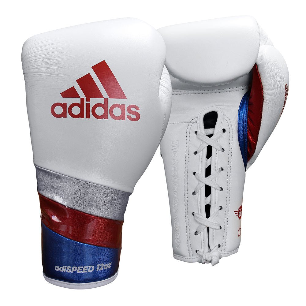 Adidas Adispeed Lace Up Boxing Gloves