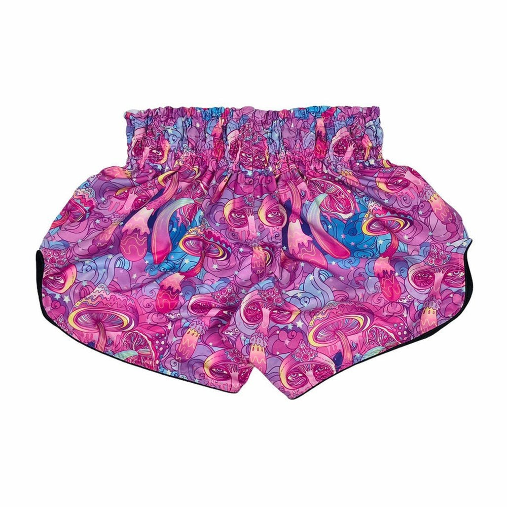 Psychedelic Trippy Hippie Heart Muay Thai Boxing Shorts main image 1