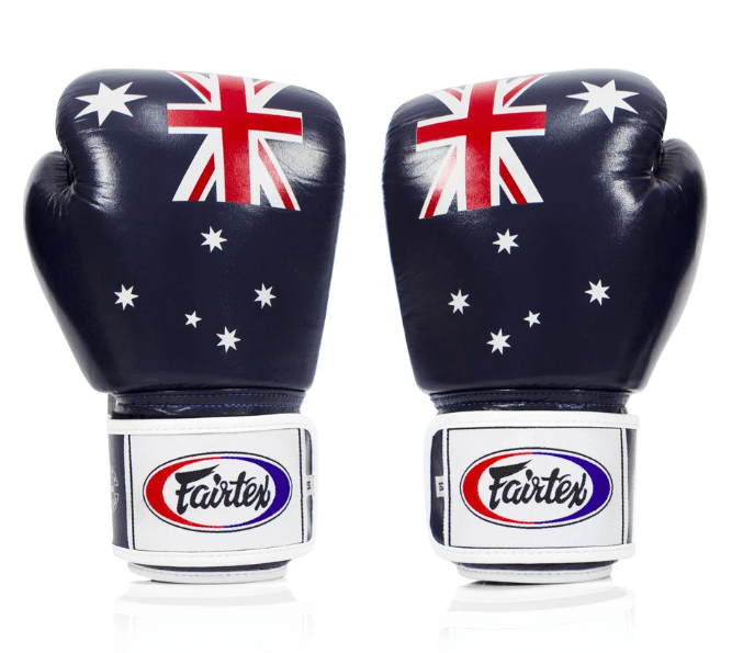 Fairtex Australian Flag Aussie Pride Boxing Gloves BGV1 