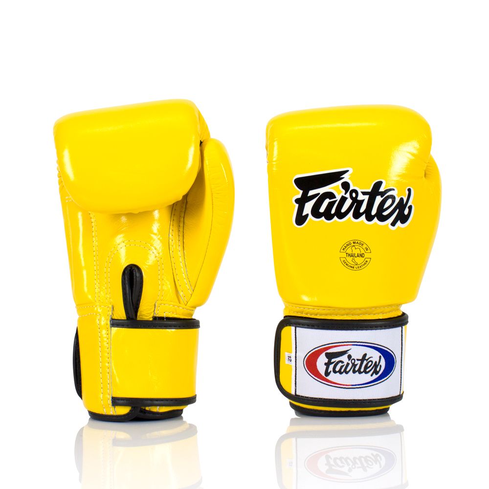Fairtex Boxing Gloves Yellow