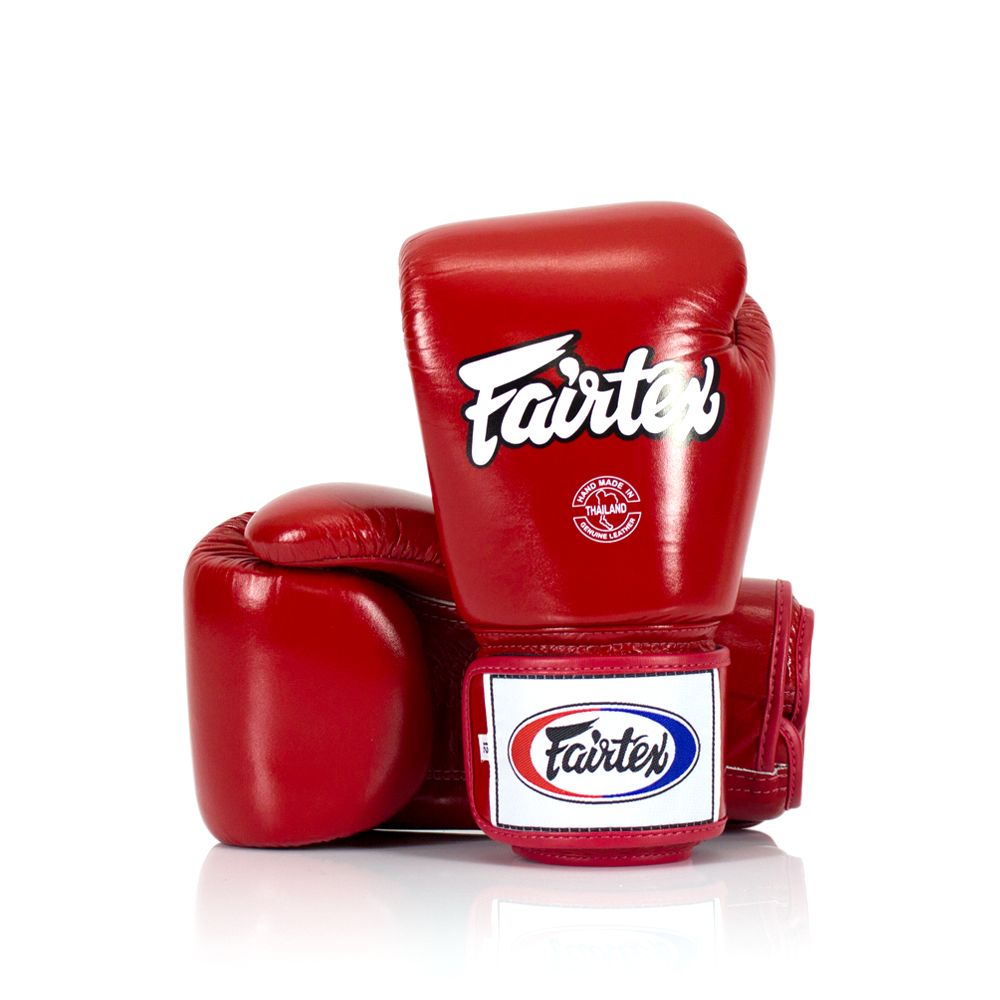 Fairtex Red Boxing Gloves 