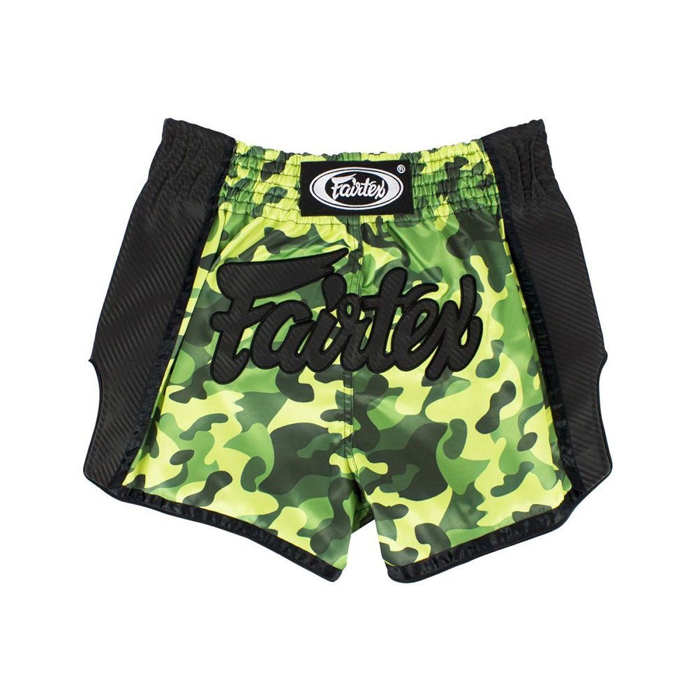 Muay Thai Shorts BS1710  Green Camo 