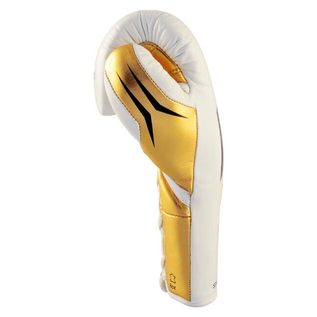 Speed Tilt 750 Pro Glove White Metallic Gold